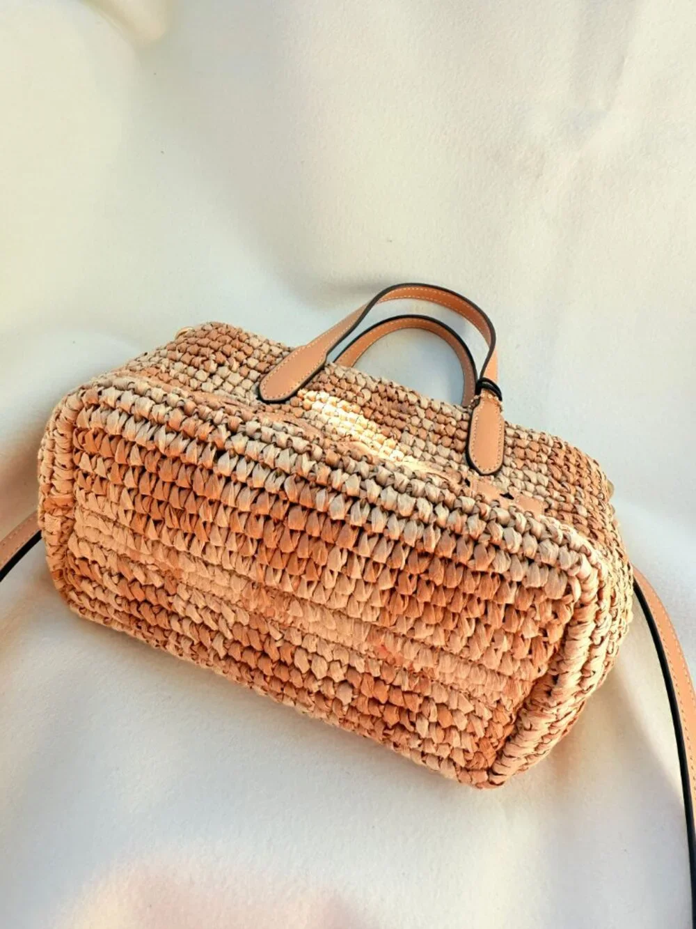 coach City Mini Tote Bag With Gingham Print ceu31